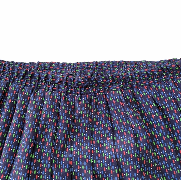 Leslie Fay Vintage Pleated Skirt Sz 12 - Picture 3 of 4
